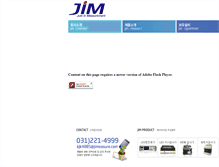 Tablet Screenshot of jimeasure.com